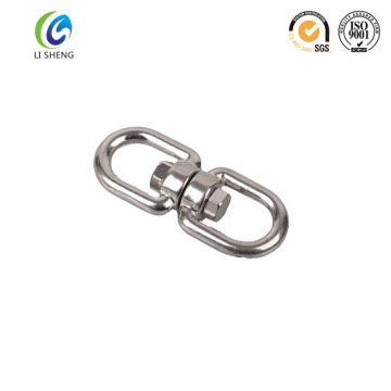 Hot sale 304/316 eye and eye chain swivel